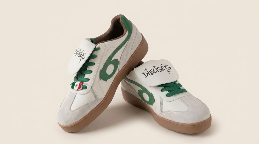 Foto de producto con IA de unas zapatillas
