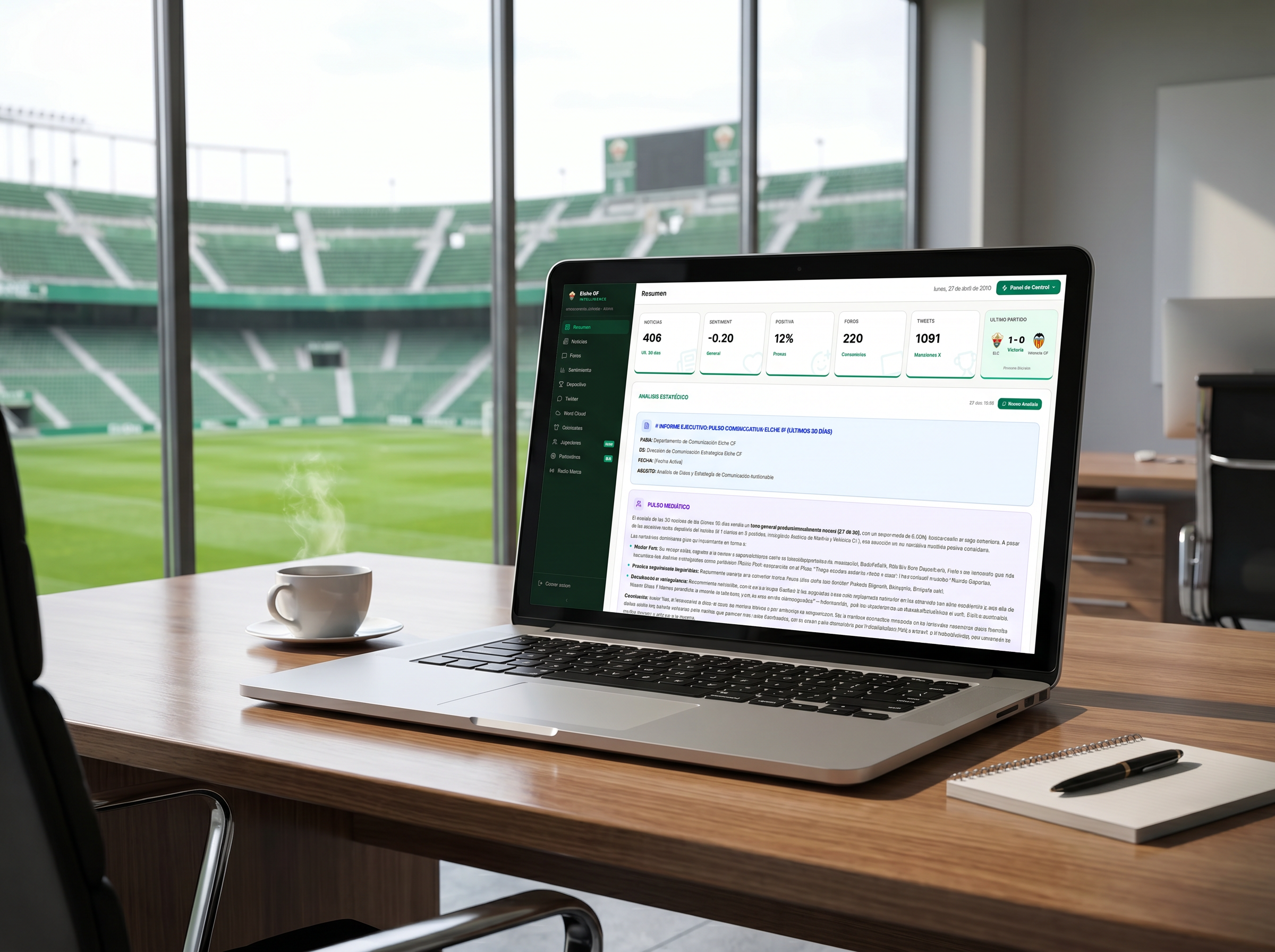 Ultimate Dashboard — Inteligencia deportiva